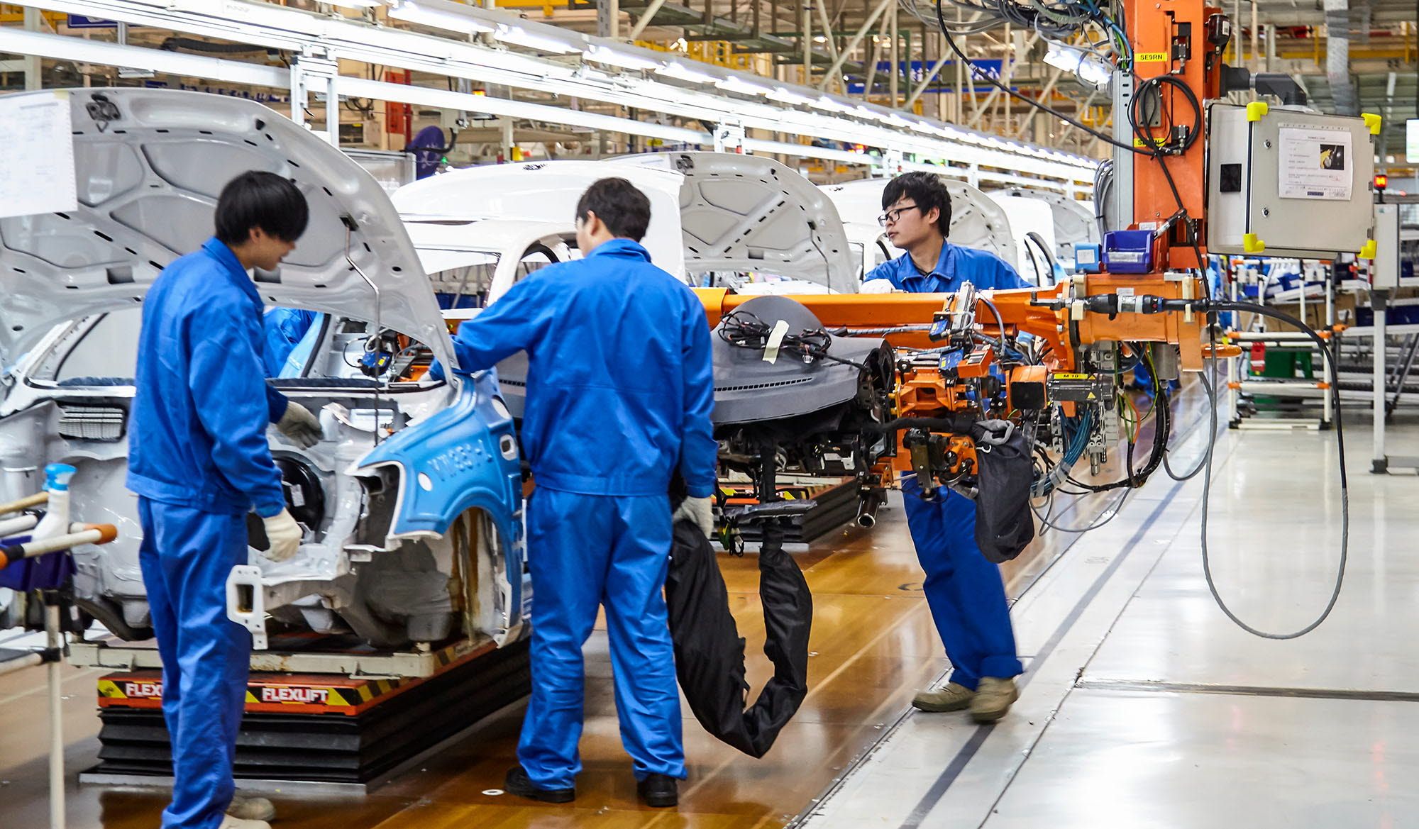 Car assembly line