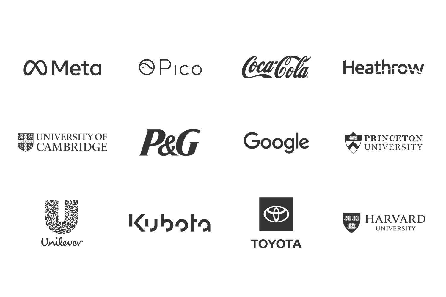 Tobii Customer logos